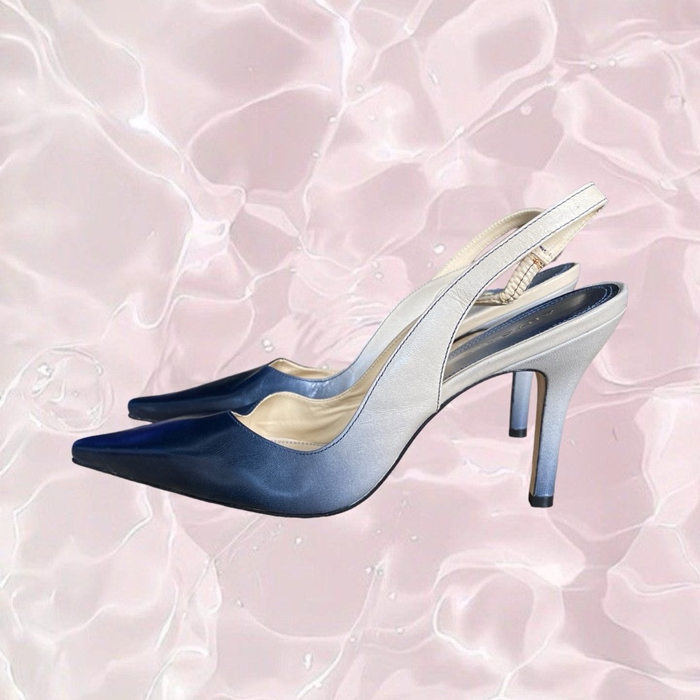 Antonio Melani Blue Kitten Heels